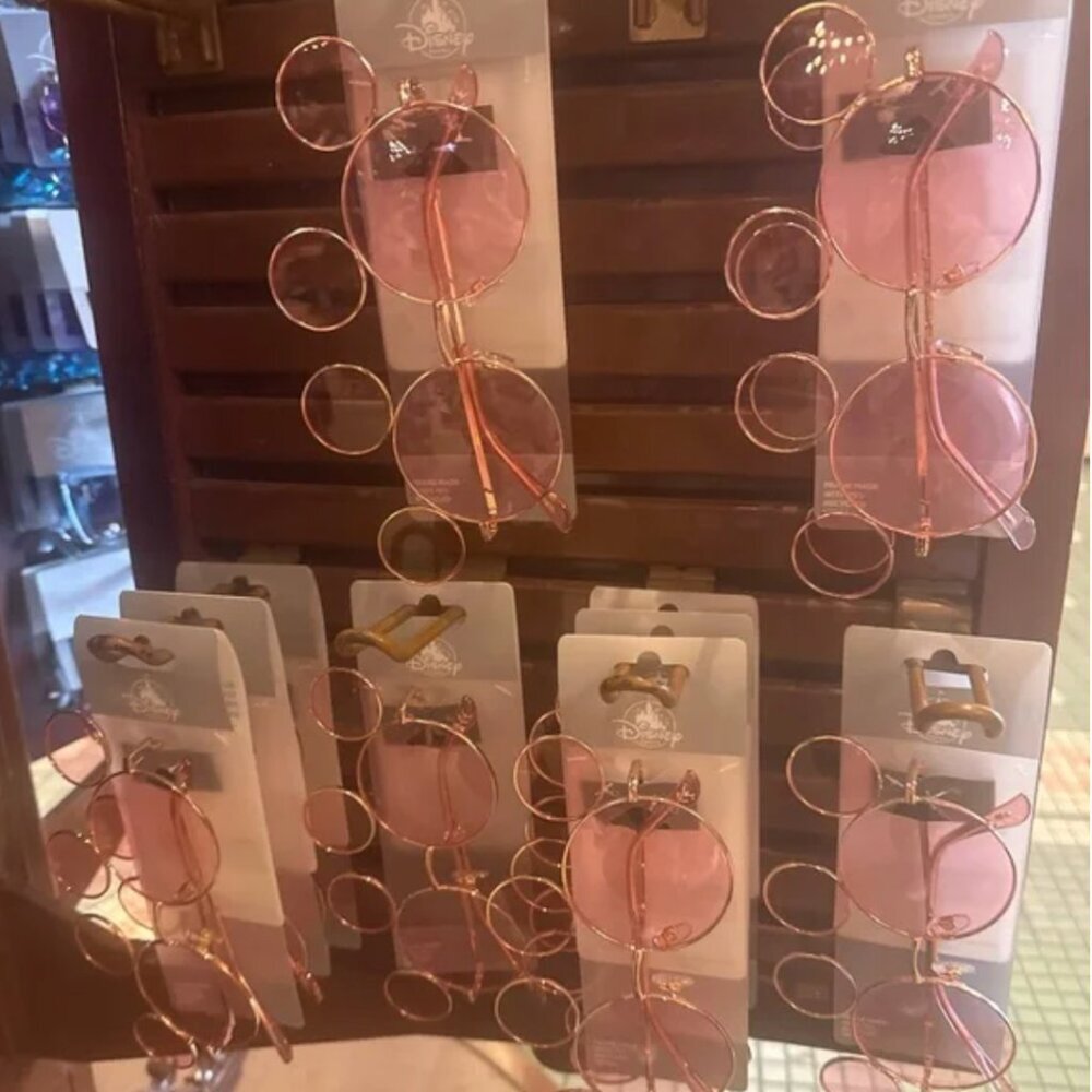 NWT! DISNEY PARKS Mickey Mouse Pink Sunglasses - Picture 3 of 3